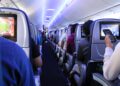 flight, airplane, passengers